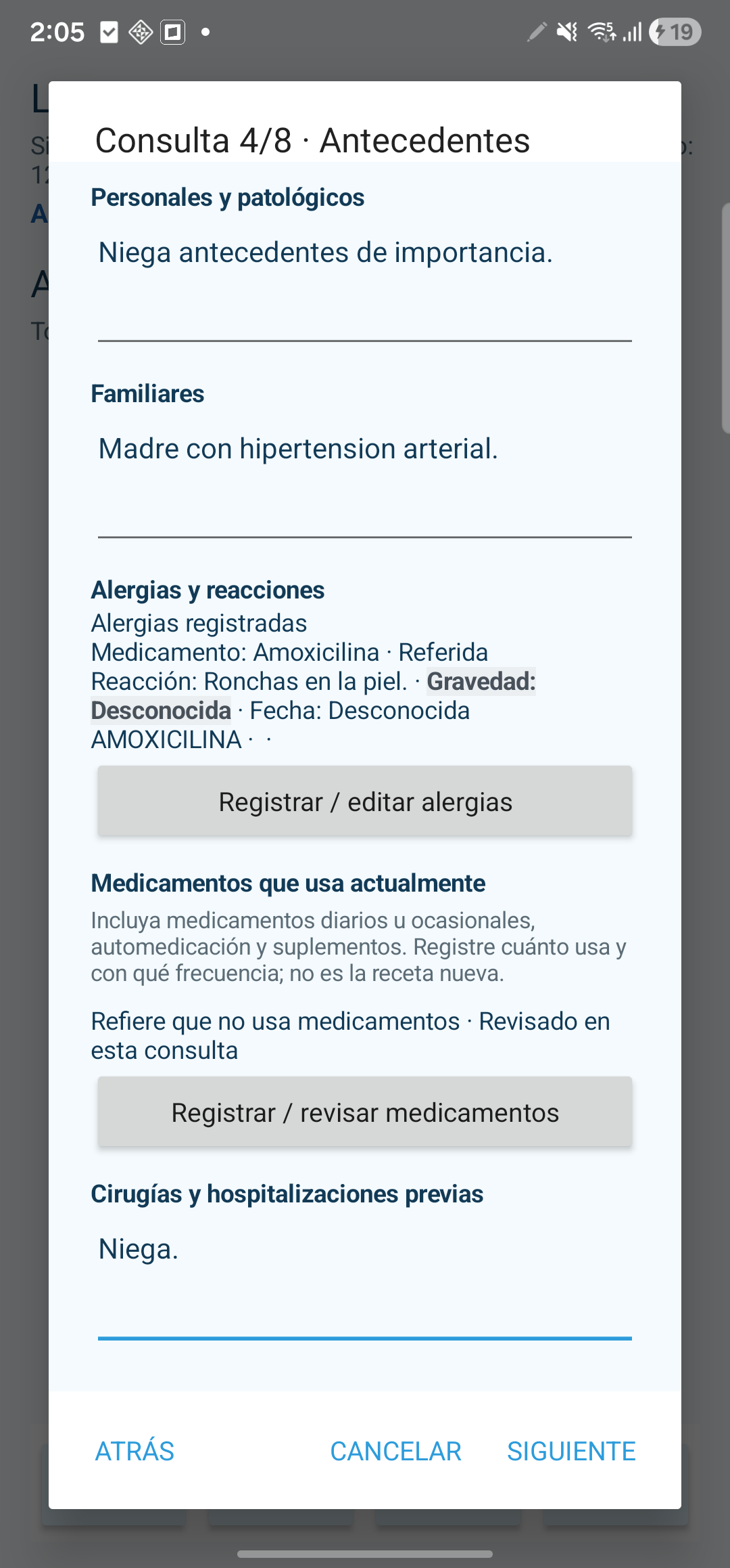 4. Antecedentes