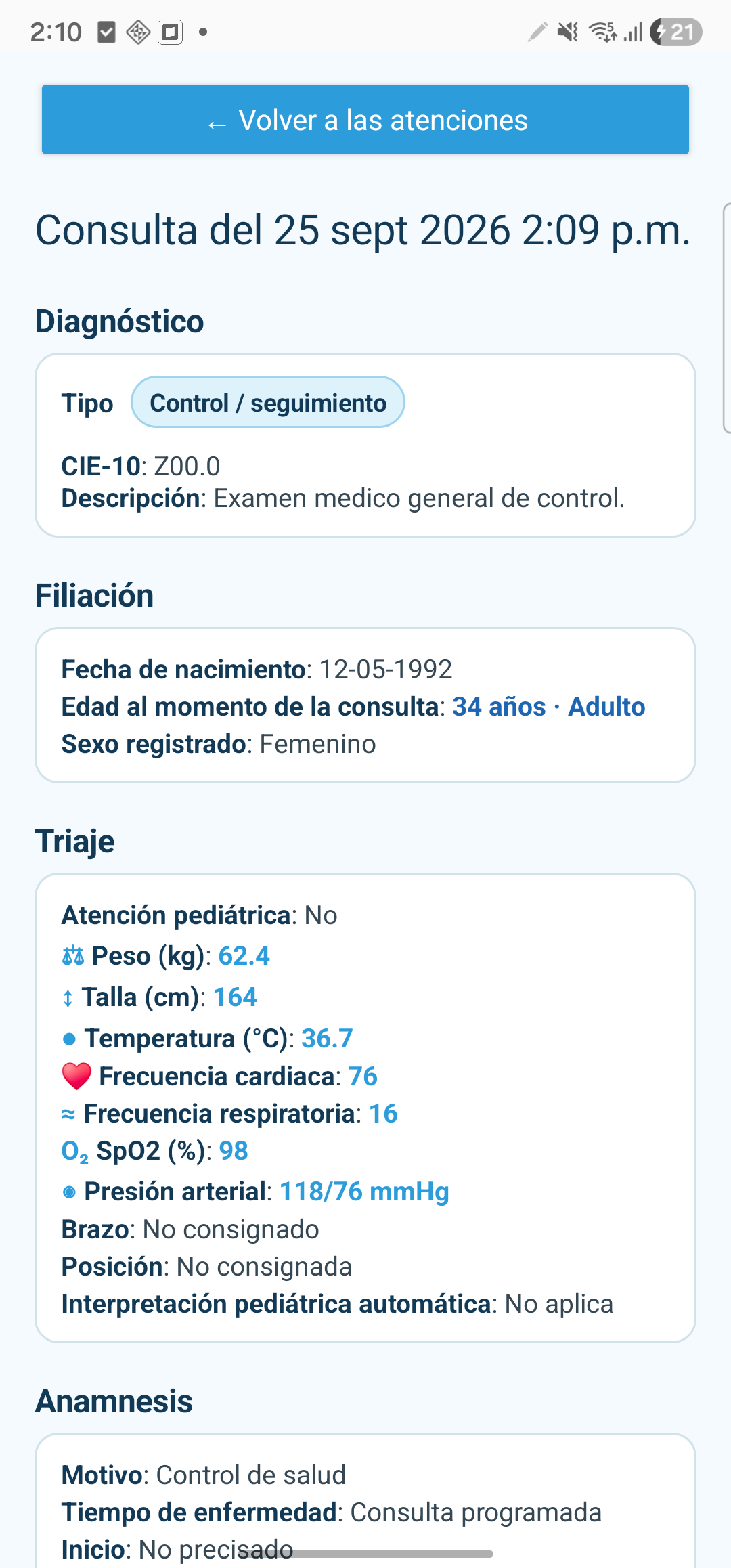 Leer una consulta guardada